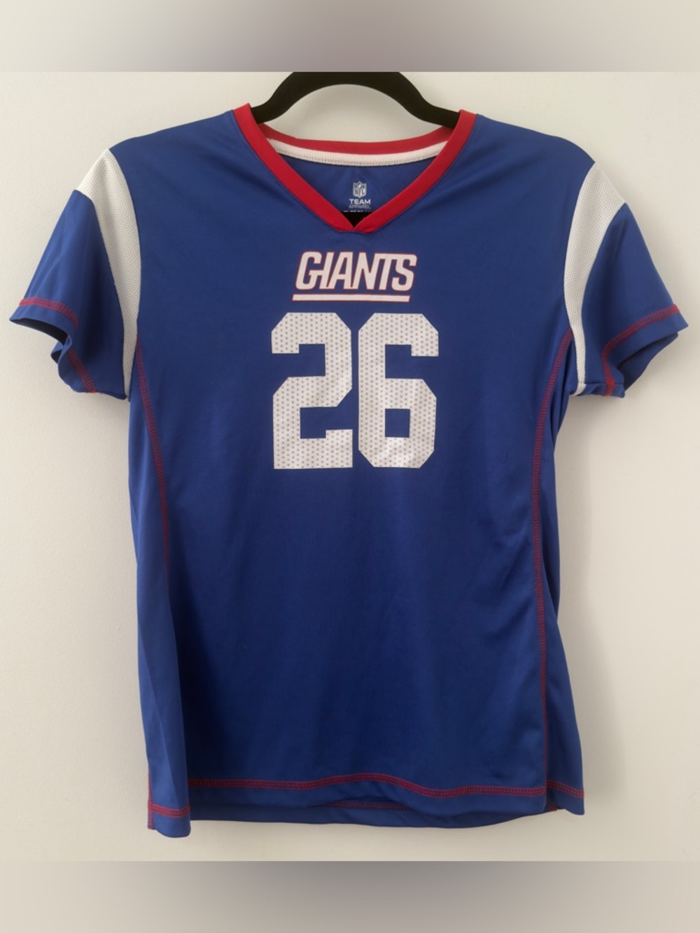 New York Giants Barkley Saquon Jersey NFL Size Extra Large XL 14-16 Girls Teen